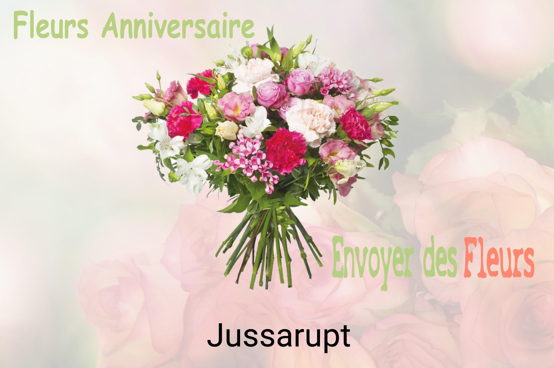 Bouquet de fleurs d’anniversaire livré à Jussarupt